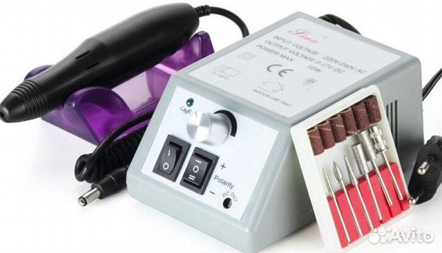 Фрезер Lina Mercedes 20000 об/мин для маникюра бел