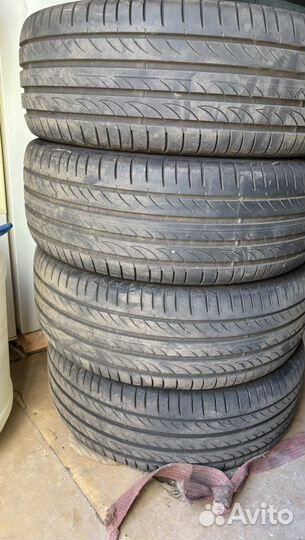 Литые диски r17 Mercedes с резиной Pirelli 225/45