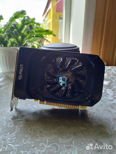 Видеокарта gtx 1050 ti 4gb Palit