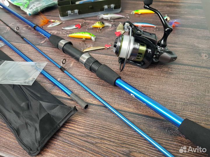 Спиннинг с катушкой