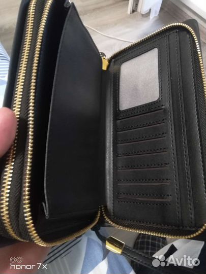 Клатч мужской кожаный новый