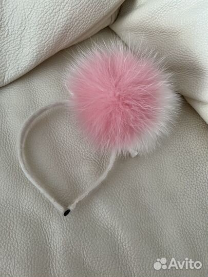 Ободок для волос simonetta помпон h&m