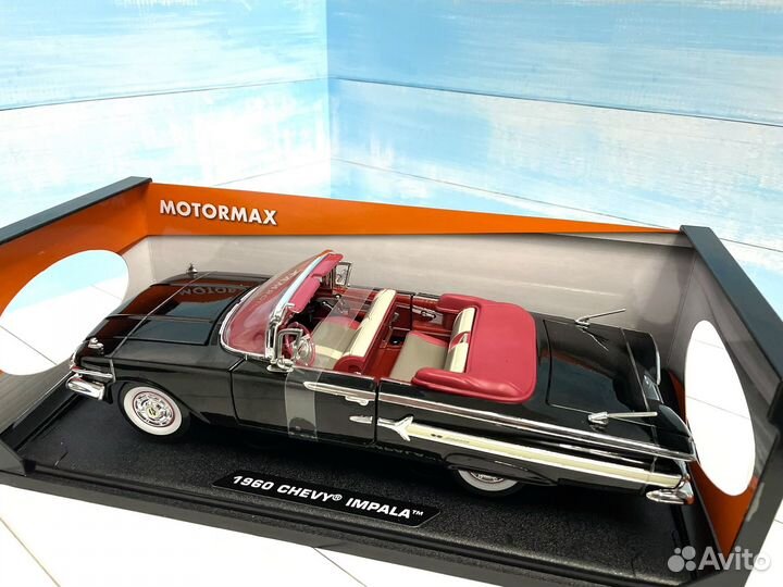 Модель Chevrolet Impala 1960 1:18 Motormax