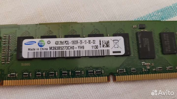 Оперативная память ddr3 4 gb samsung