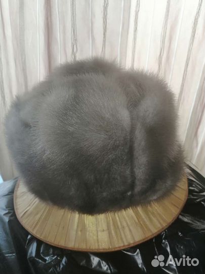 Норковая шапка мужская