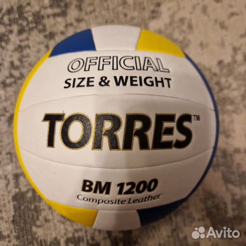 Волейбольный мяч torres bm 1200 купить в Москве | Хобби и отдых | Авито