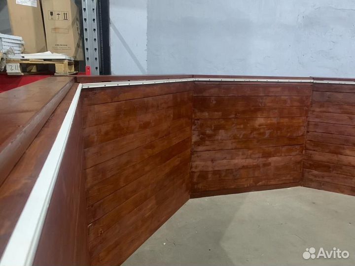 Сборный деревянный бассейн