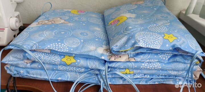 Бортики в дет кроватку