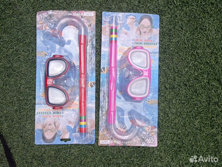 Очки для плавания с трубкой