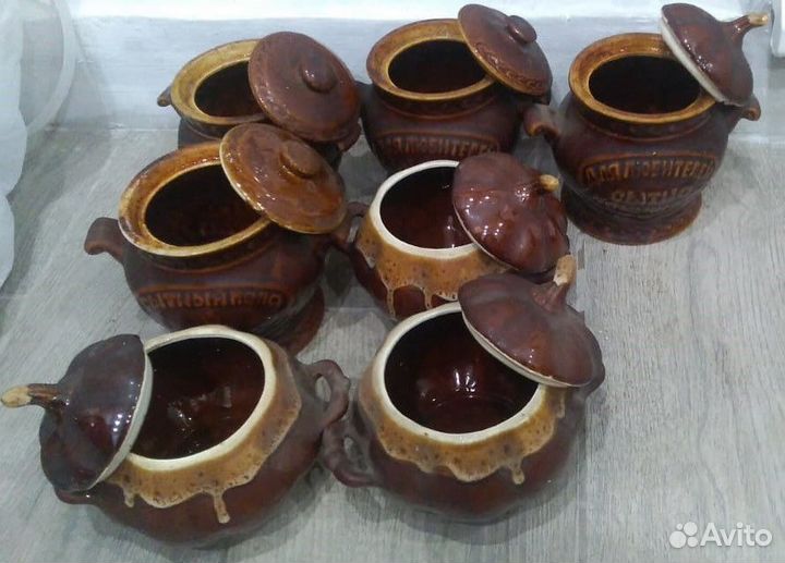 Горшочки для запекания 7 шт