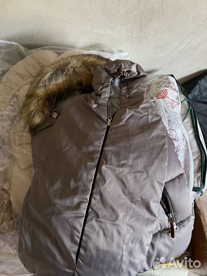 Кокон для новорожденных зимний