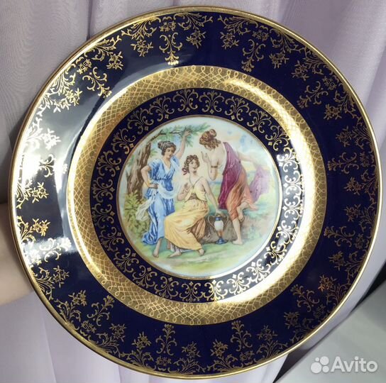 Роскошная коллекционная тарелка