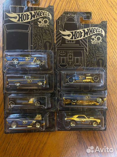 Сэт Hot Wheels 50 лет