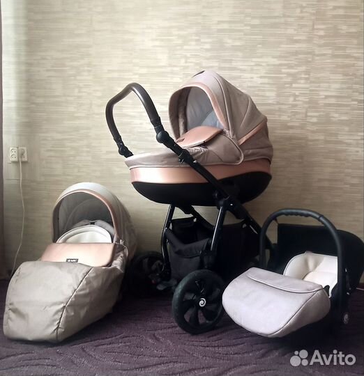 Детские коляски 3 в 1 Tutus nanni