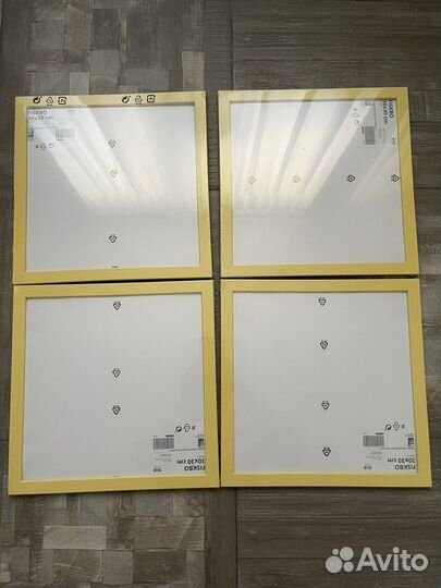 Рамки для фото и картин 4шт IKEA новые 30*30