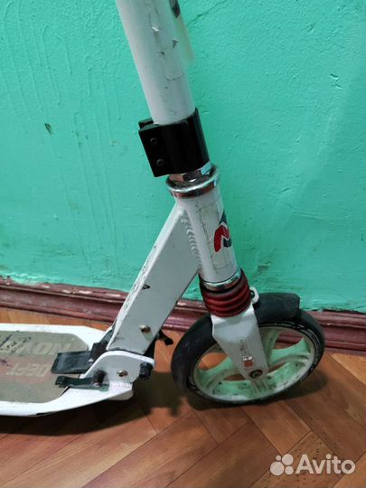 Самокат Novatrack Deft с двойной амортизацией