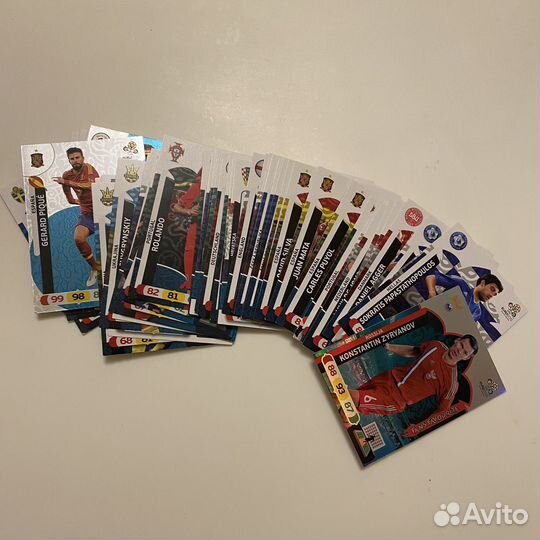 Карточки Panini euro 2012