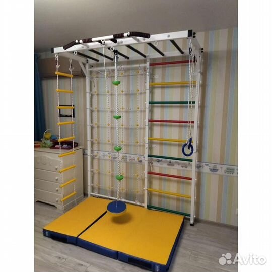 Новая Шведская стенка с рукоходом усиленная