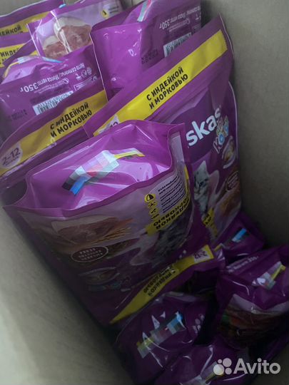 Сухой корм для котят whiskas