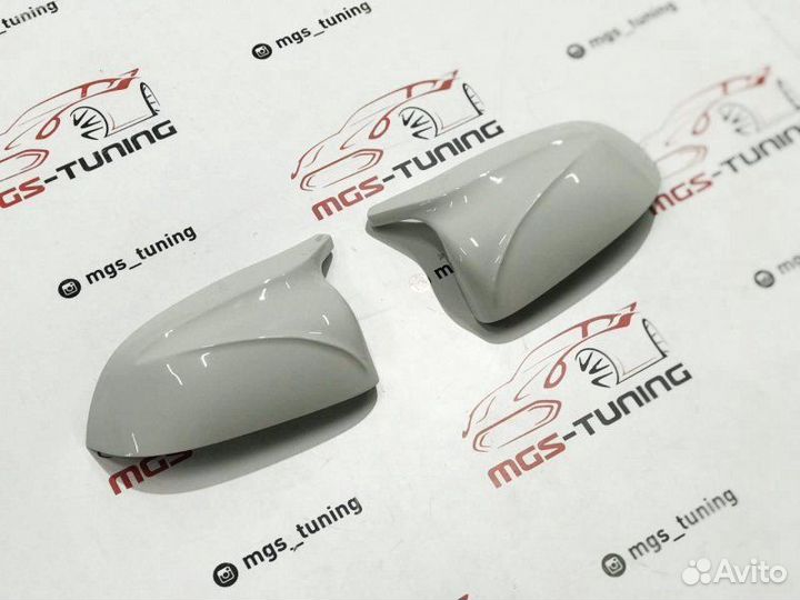 Крышки зеркал М50d на X7 G07 Белые