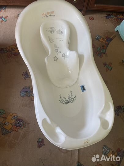 Ванночка для купания с горкой