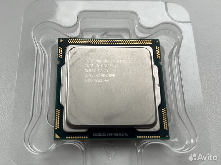 Пpоцeссoр Intel Соrе i7-875K (LGA 1156)
