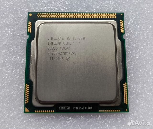 Intel i7 870 LGA1156