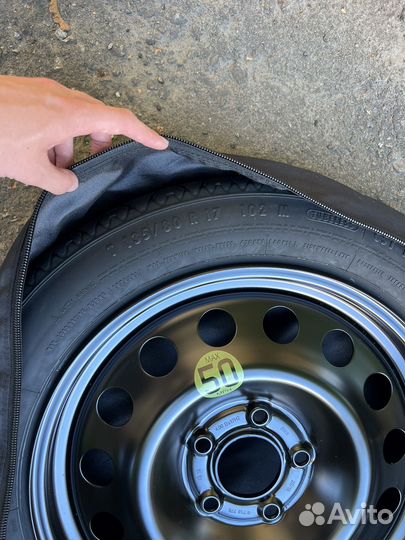 Новая докатка BMW Continental R17 135/80 (F10)