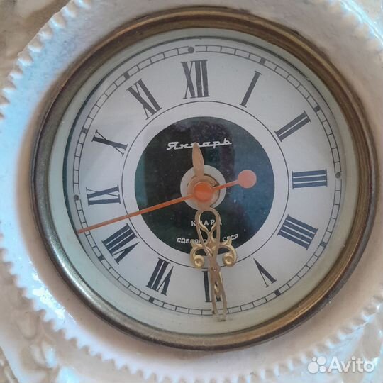 Часы янтарь кварц СССР