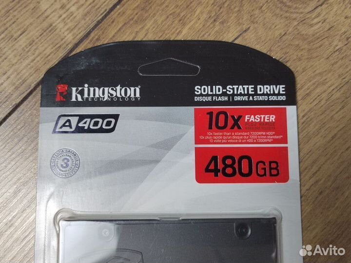 Жесткий диск SSD 480 GB Kingston с Гарантией