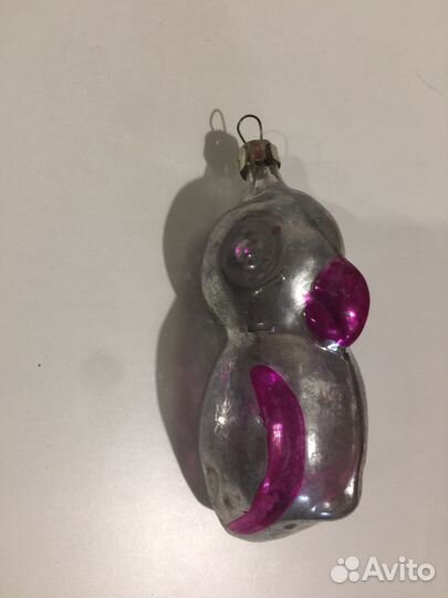 Елочная игрушка попугай