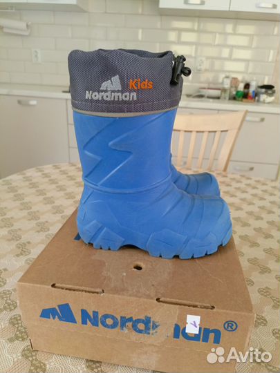 Сапоги зимние утеплённые для мальчика