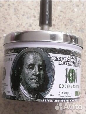 Пепельница доллар Новая
