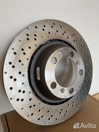 Диск тормозной задний левый Porsche Carrera GT3-3