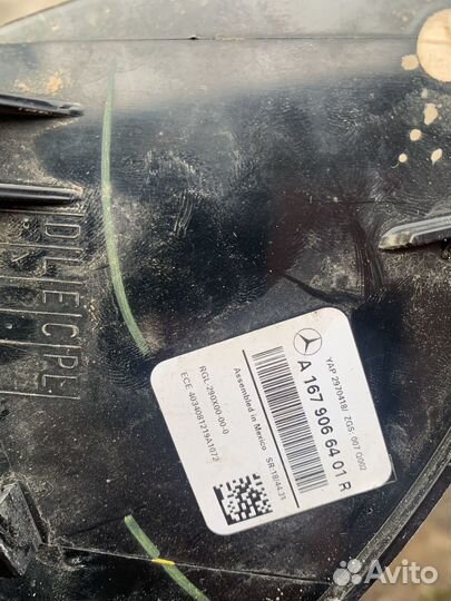 Фара задняя mercedes GLS 400