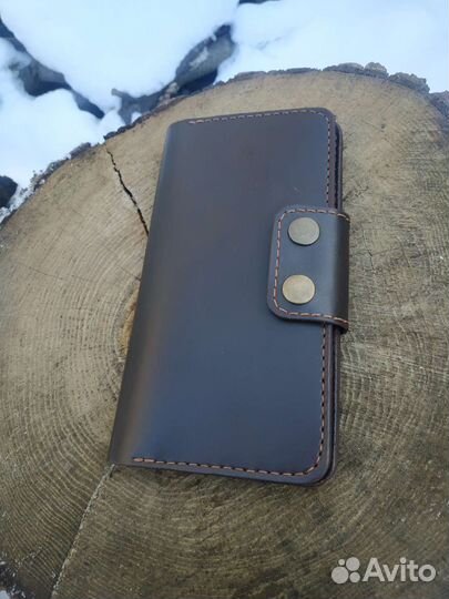 Кошелек Лонгер натуральная кожа