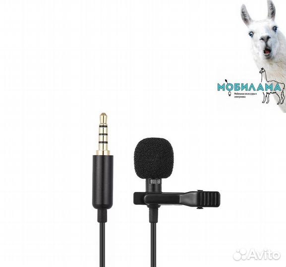 Микрофон петличка candc u-1 (для смартфона и пк)