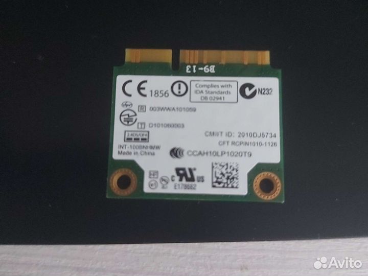 Модем PCI-Express Intel Centrino Wireless-N 100
