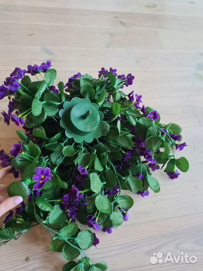 Искусственные цветы бу