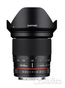 Объектив samyang MF 20MM F1.8 ED AS UMC sony E (NE