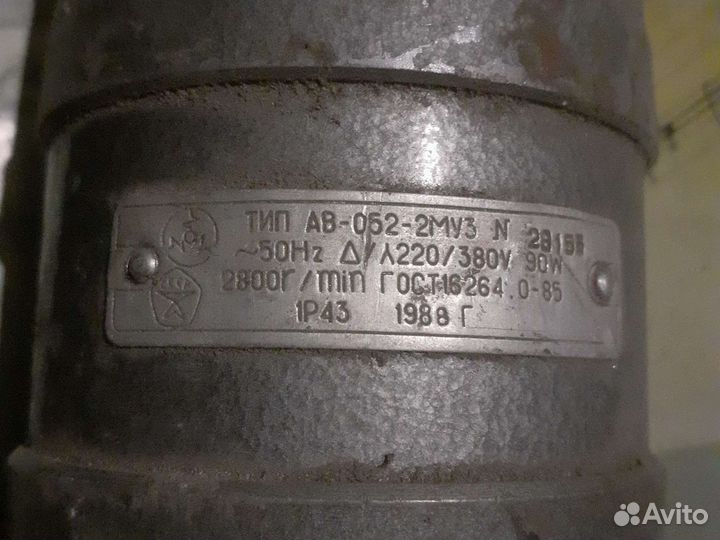 Электродвигатель ав-052-2муз