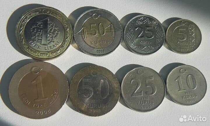 Монеты Турции