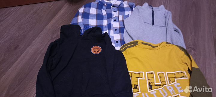 Пакет вещей для мальчика размер 122-128