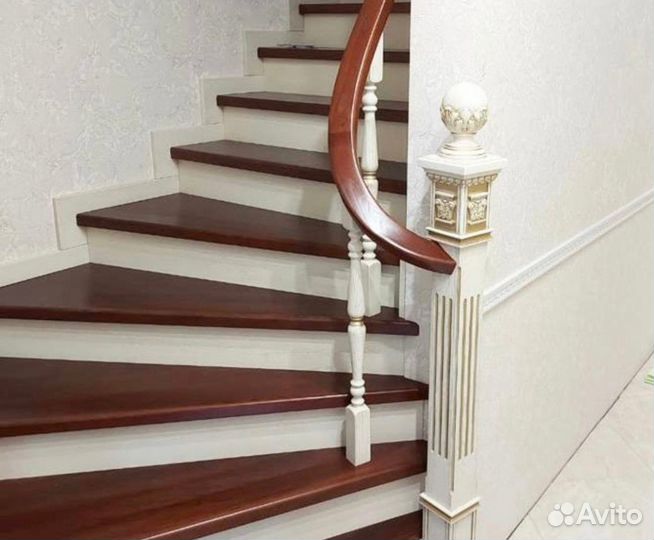 Ступени для лестницы из ясеня