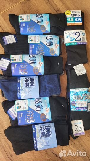 Носки мужские черные Япония