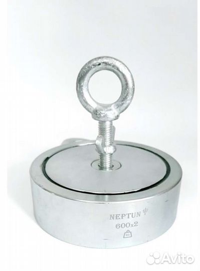 Поисковый магнит F600 x2 двухсторонний