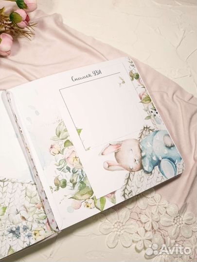 Детский фотоальбом для девочки ручная работа