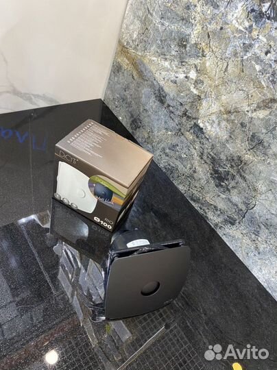 RIO 4C Matt black, Вентилятор осевой вытяжной 100