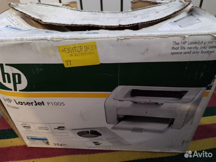 Принтер HP laserjet p1005