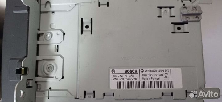 Головное устройство volkswagen